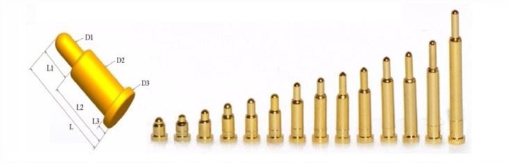 پین های پوگو اسپرینگ برای اتصال مغناطیسی