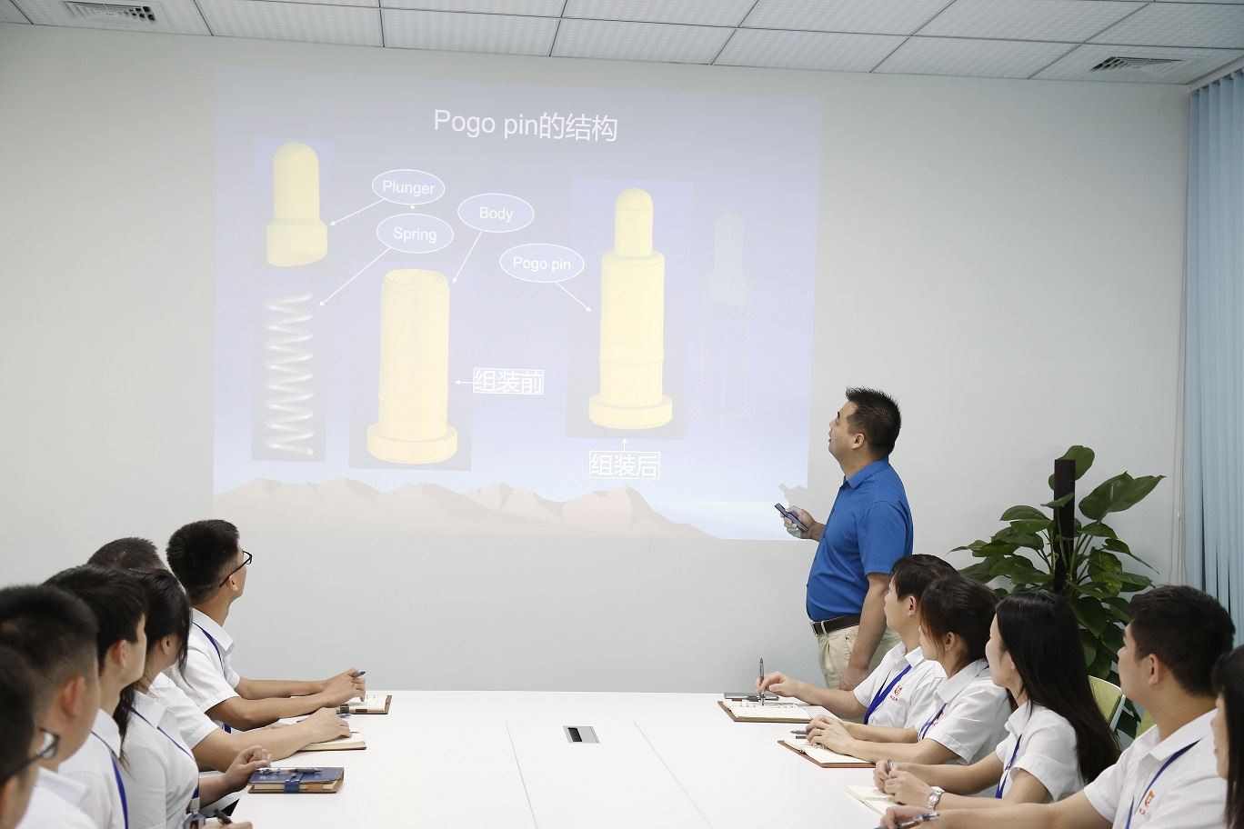 Pogo Pin طراحی شده برای راه حل های HMI پزشکی