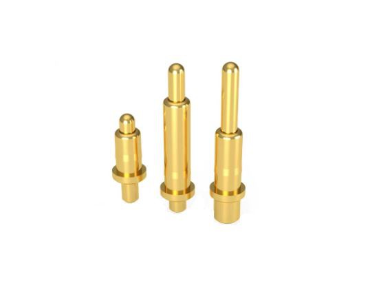 پین پوگو با روکش طلایی فنری جمع شونده