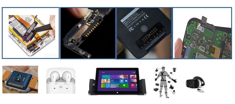 اتصال پین Pogo روی دستگاه های هوشمند اعمال می شود