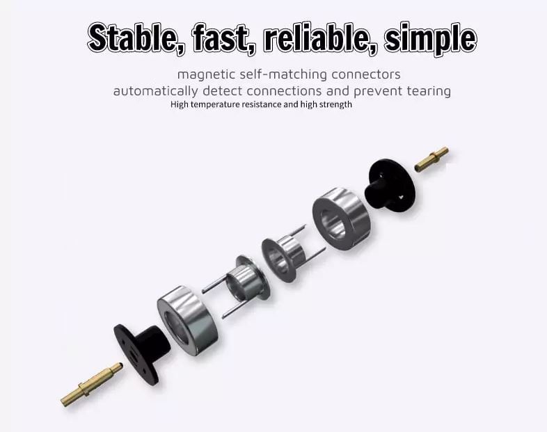 اتصال پین Pogo مغناطیسی ما