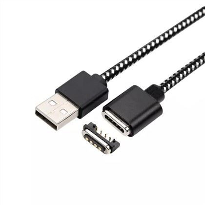 4Pin USB مغناطیسی پوگو پین کابل شارژ