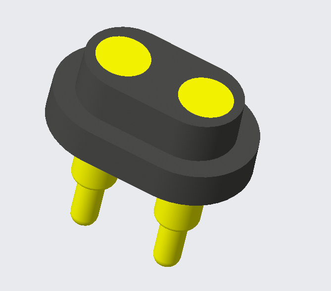 کانکتور PogoPin ضد آب 2 پین